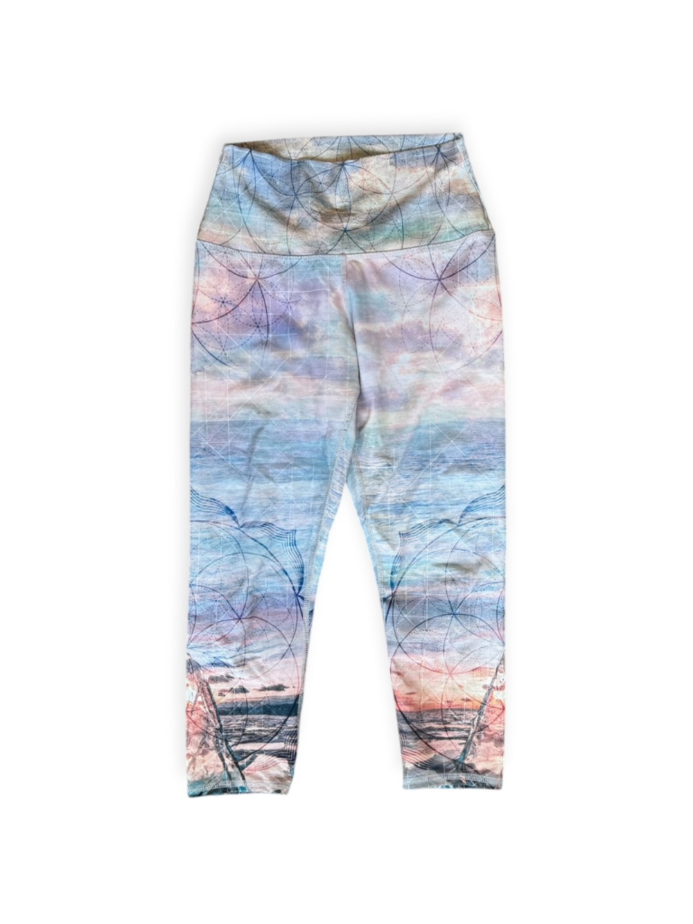 Evolution & Creation leggings athleisure  work out wear casual medium pastels